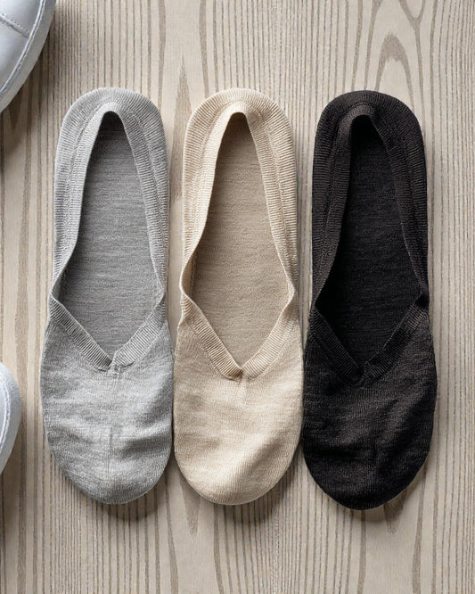 Soxven Ultra-Thin Invisible No-Show Socks - Non-Slip Silicone Grip, Perfect for Loafers & Sneakers