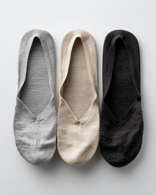 Soxven  Ultra-Thin Invisible No-Show Socks - Non-Slip Silicone Grip, Perfect for Loafers & Sneakers